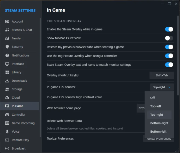 Steam’s Performance Overlay Now Tracks CPU Temps — But Needs Kernel Access 1
