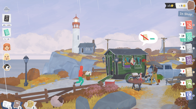 Tiny Bookshop Turns the Stress of Bookselling Into a Cozy Seaside Fantasy 3