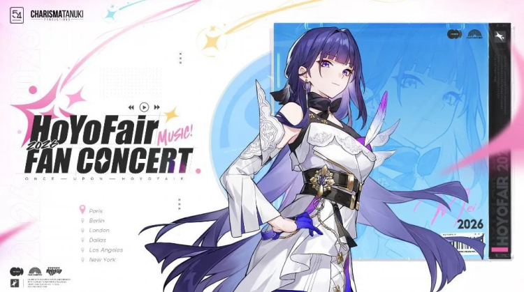 HoYoFair Fan Concert Announced for Early 2026 Across Europe and the U.S. 2