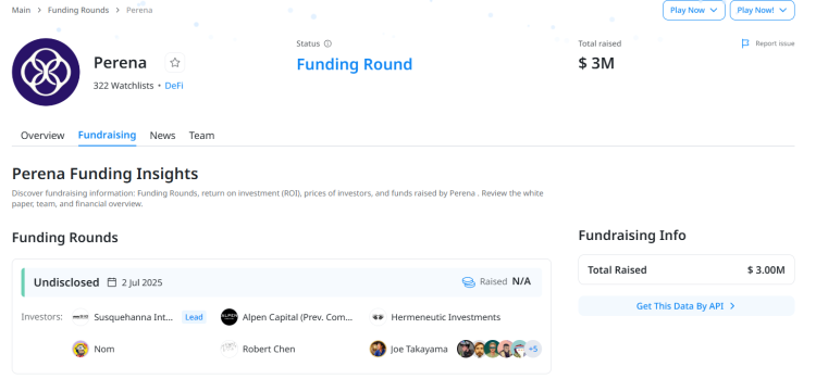 Перена: Децентралізована інфраструктура для стейблкоїнів на Solana привертає увагу інвесторів та користувачів 1