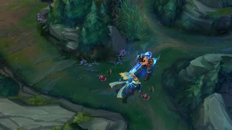 Udyr in League of Legends received a visual update. Photo 2