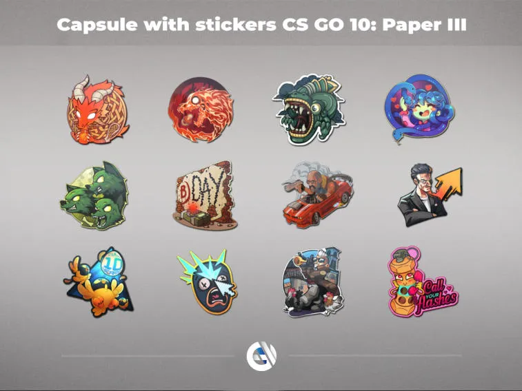 10 Years Birthday Sticker Capsule: Review of the Best CSGO Anniversary Stickers. Photo 3