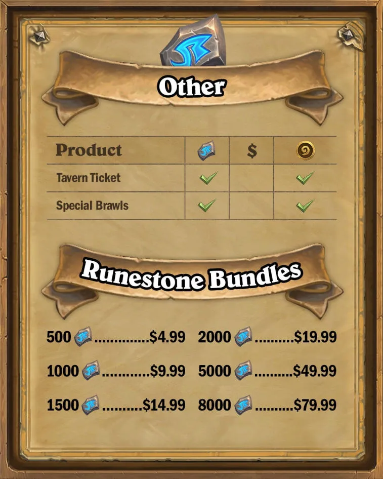 Hearthstone with patch 24.2 will add a new currency. Photo 1