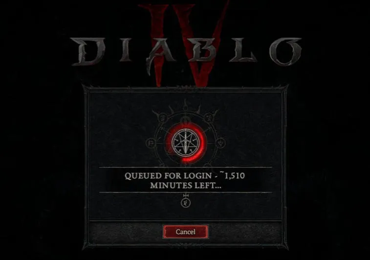  The game Diablo 4 has encountered server issues, leading to player dissatisfaction and criticism towards Blizzard. Photo 1